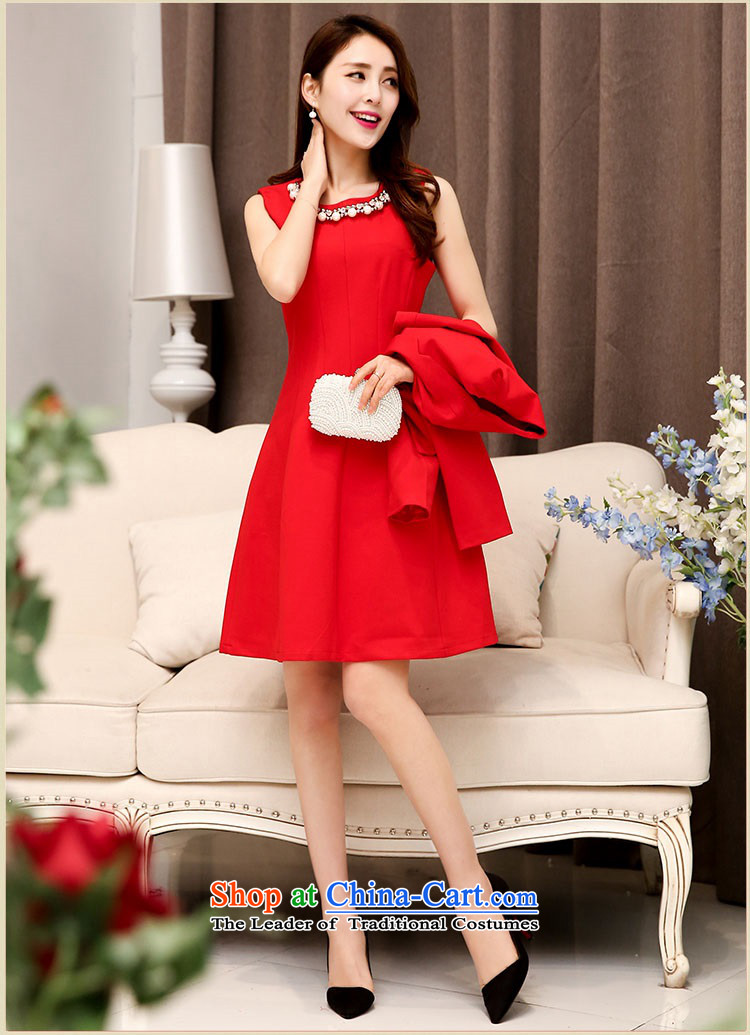 2015 Autumn and Winter Ms. new large red two kits bridal dresses evening dresses temperament Sau San video thin bride skirt Princess Bride stylish bows services Skirts 1 light of red XXL picture, prices, brand platters! The elections are supplied in the national character of distribution, so action, buy now enjoy more preferential! As soon as possible.