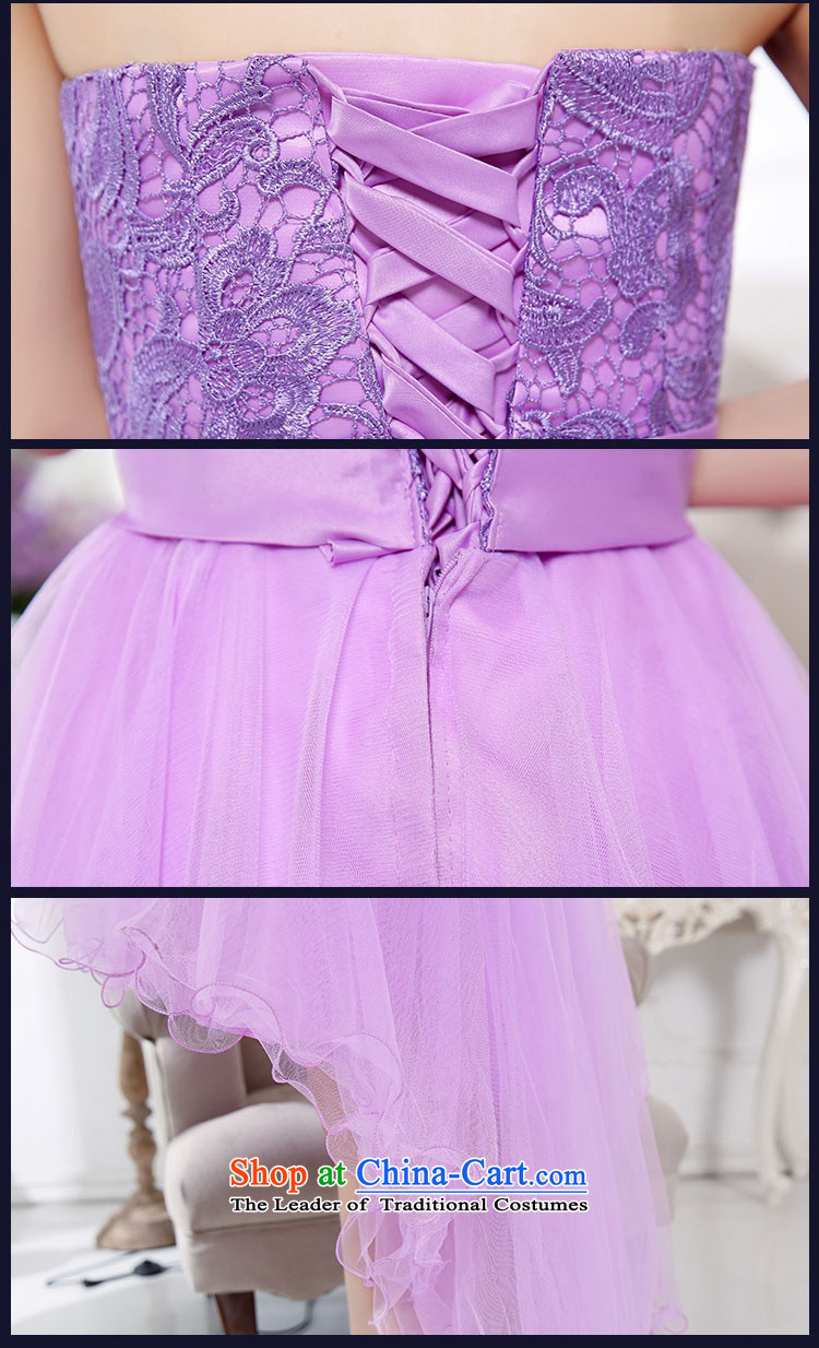 2015 Autumn and winter new temperament gentlewoman anointed chest lace dresses evening dresses Sau San video thin foutune gauze stitching bon bon skirt rabbit hair shawl two kits princess skirt purple XL Photo, prices, brand platters! The elections are supplied in the national character of distribution, so action, buy now enjoy more preferential! As soon as possible.