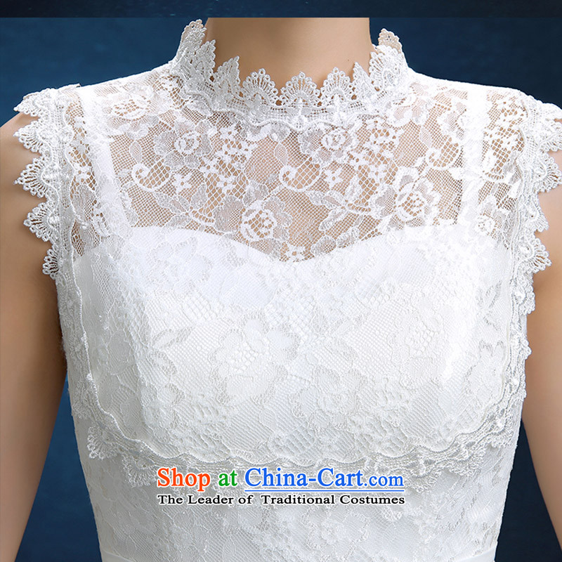 Embroidered bride 2015 winter is the new Korean short word, shoulder larger video thin bride banquet dinner dress champagne color L suzhou embroidery brides, shipment has been pressed shopping on the Internet