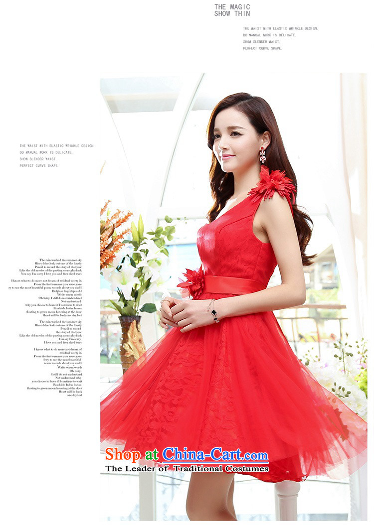 Click the shoulder dress upscale lace princess skirt 2015 summer is elegant and modern dresses wedding dresses wedding dress bon bon pink M picture, prices, brand platters! The elections are supplied in the national character of distribution, so action, buy now enjoy more preferential! As soon as possible.