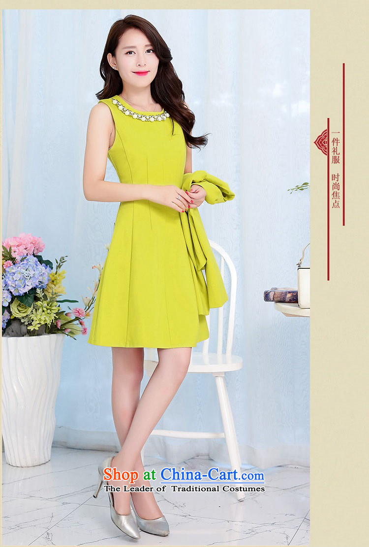 2015 Autumn and Winter Ms. new large red two kits bridal dresses evening dresses temperament Sau San video thin bride skirt Princess Bride stylish bows services Skirts 1 Qiu Xiang green XL Photo, prices, brand platters! The elections are supplied in the national character of distribution, so action, buy now enjoy more preferential! As soon as possible.