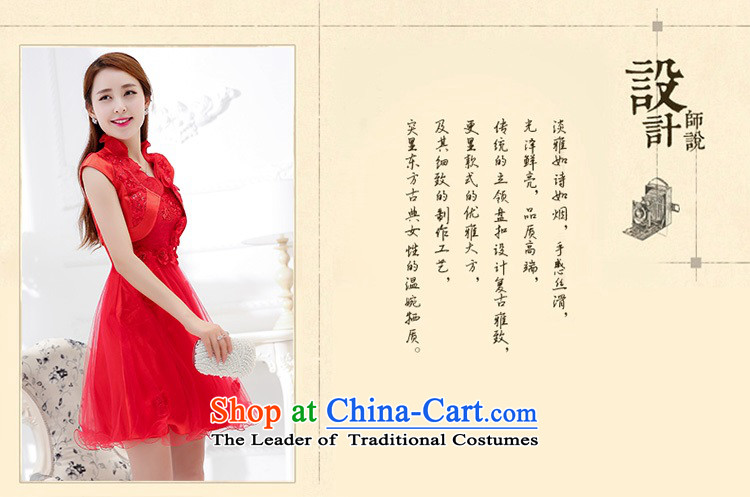 Upscale dress 2015 Summer new bridal dresses dress small shawl two kits lace bon bon skirt bridesmaid princess skirt red L picture, prices, brand platters! The elections are supplied in the national character of distribution, so action, buy now enjoy more preferential! As soon as possible.