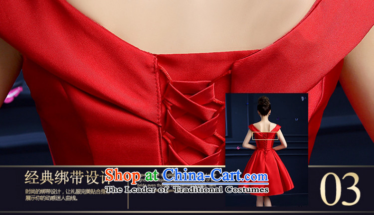 Yong-yeon and 2015 new bride Summer Wedding dress red word 
