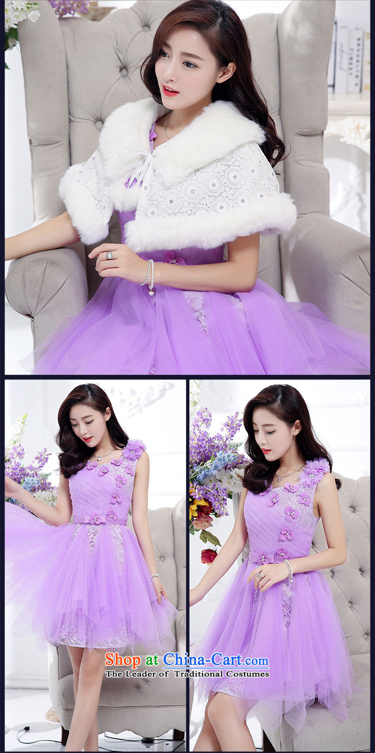 The Hong Kong 2015 Autumn dress new stylish temperament dress evening dresses back door onto the girl purple L picture, prices, brand platters! The elections are supplied in the national character of distribution, so action, buy now enjoy more preferential! As soon as possible.