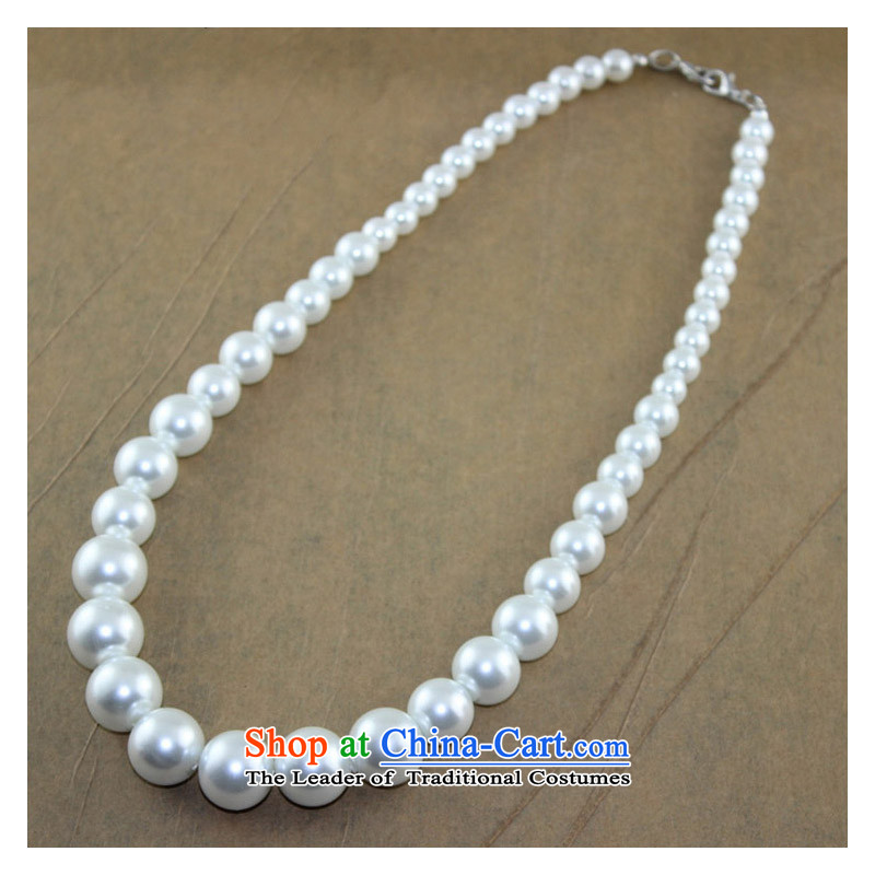 As brides on accessories minimalist pearl necklaces married Korean style wedding dinner Dress Ornaments wedding winter, accessories, on risk has been pressed red shopping on the Internet