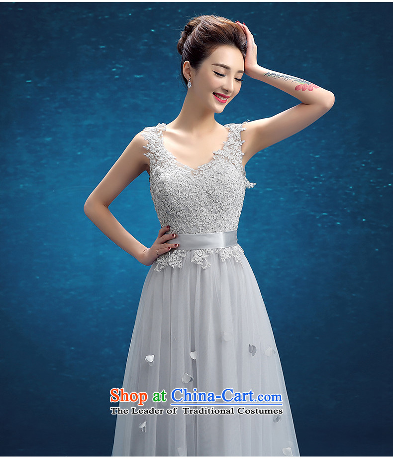 No new 2015 bride embroidered evening dresses wedding services winter Bridal Fashion bows lace Sau San marriage bridesmaid dresses, head of the female bridesmaid services Blue M Suzhou shipment picture, prices, brand platters! The elections are supplied in the national character of distribution, so action, buy now enjoy more preferential! As soon as possible.