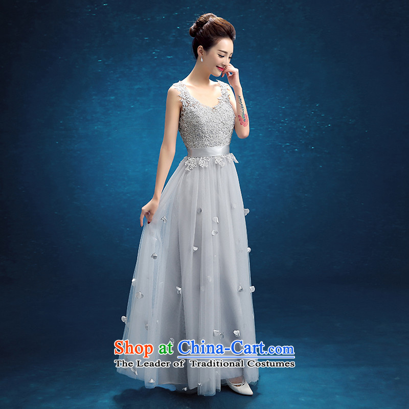 No new 2015 bride embroidered evening dresses wedding services winter Bridal Fashion bows lace Sau San marriage bridesmaid dresses, head of the female bridesmaid skyblue M Suzhou shipment service, embroidered bride shopping on the Internet has been pressed.