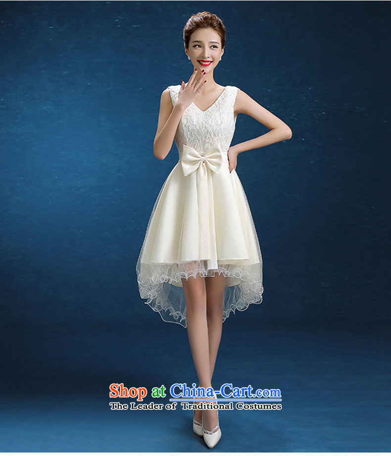 No new 2015 bride embroidered autumn and winter Korean short, shoulders large graphics thin bride banquet evening dresses made to be no refund white picture, prices, brand platters! The elections are supplied in the national character of distribution, so action, buy now enjoy more preferential! As soon as possible.