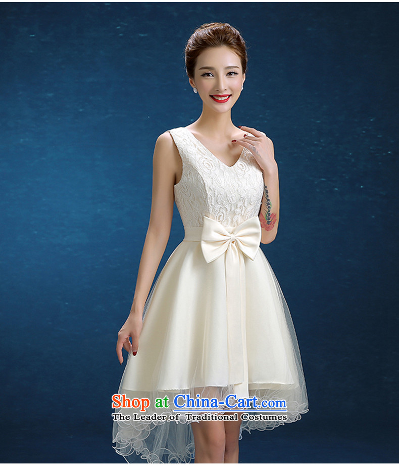 No new 2015 bride embroidered autumn and winter Korean short, shoulders large graphics thin bride banquet evening dresses made to be no refund white picture, prices, brand platters! The elections are supplied in the national character of distribution, so action, buy now enjoy more preferential! As soon as possible.