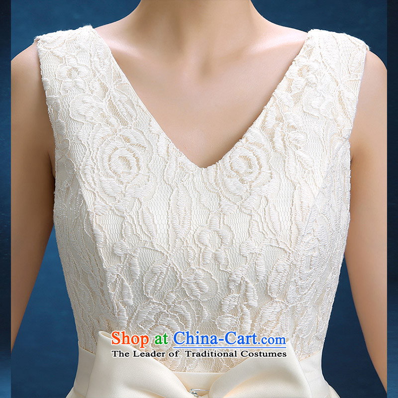 No new 2015 bride embroidered autumn and winter Korean short, shoulders large graphics thin bride banquet dinner dress white form does not allow for exchanges or refunds, embroidered bride shopping on the Internet has been pressed.
