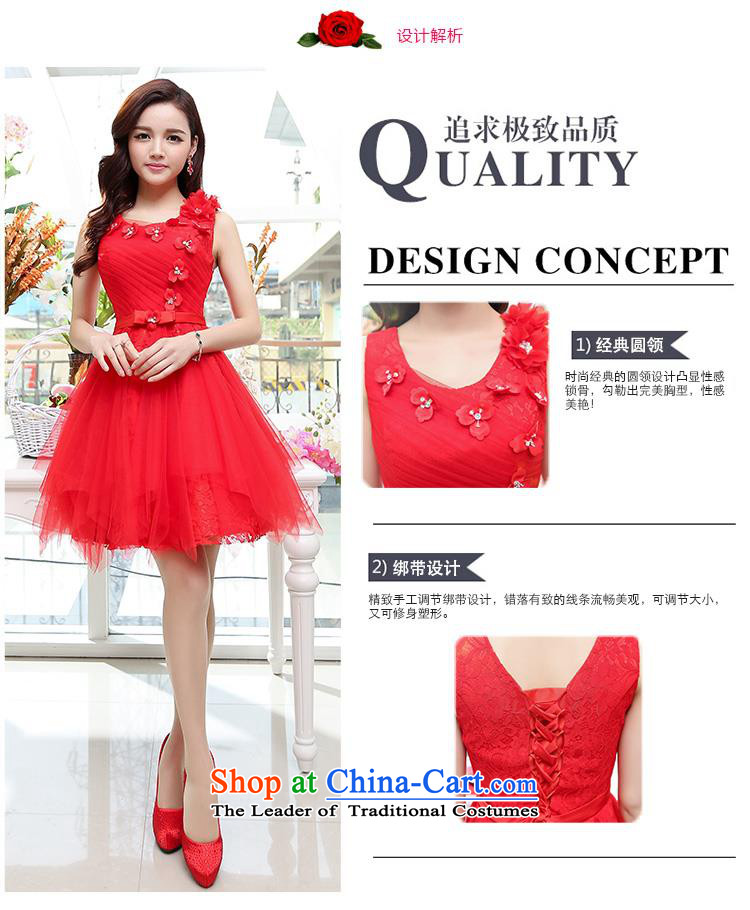 Summer 2015 new wedding dresses dress sleeveless lace bon bon skirt lady princess skirt suction elasticated adjust red M picture, prices, brand platters! The elections are supplied in the national character of distribution, so action, buy now enjoy more preferential! As soon as possible.