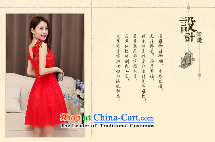 2015 Autumn and winter, large red lace round-neck collar bridal dresses Sau San Video Foutune of dress thin lace princess bride adorned with flowers skirt bon bon Skirts 1 red L picture, prices, brand platters! The elections are supplied in the national character of distribution, so action, buy now enjoy more preferential! As soon as possible.