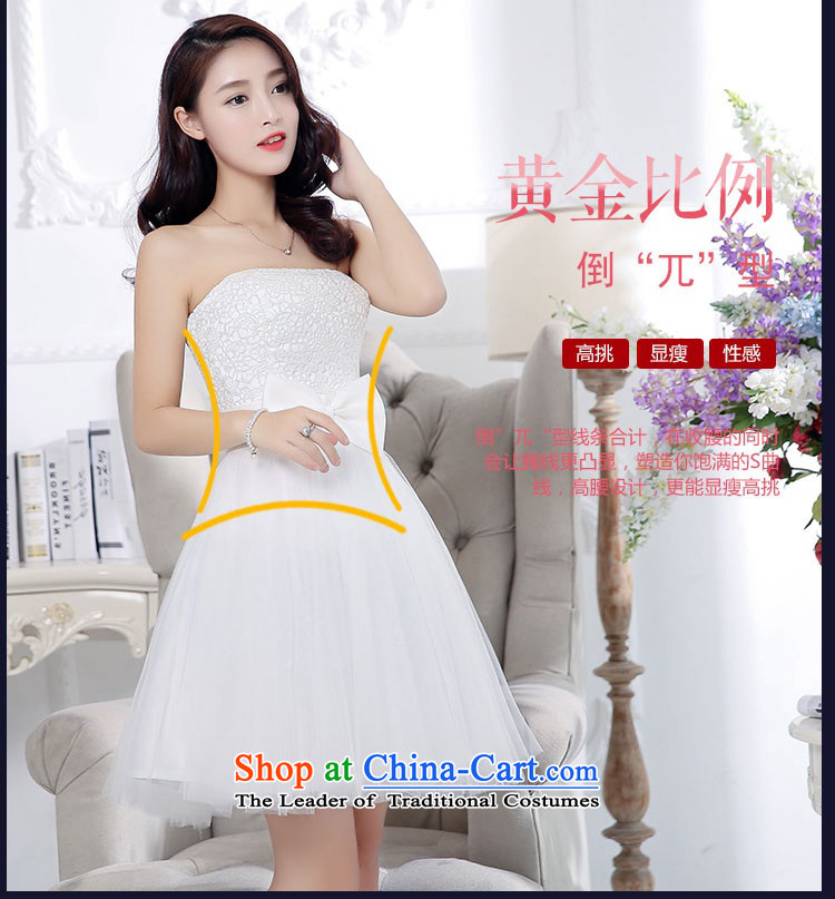 2015 Autumn and Winter, stylish and simple with chest lace dresses bridal services in the medium to long term, temperament Sau San bon bon skirt gauze princess skirt bow tie foutune bridesmaid services Pink S picture, prices, brand platters! The elections are supplied in the national character of distribution, so action, buy now enjoy more preferential! As soon as possible.