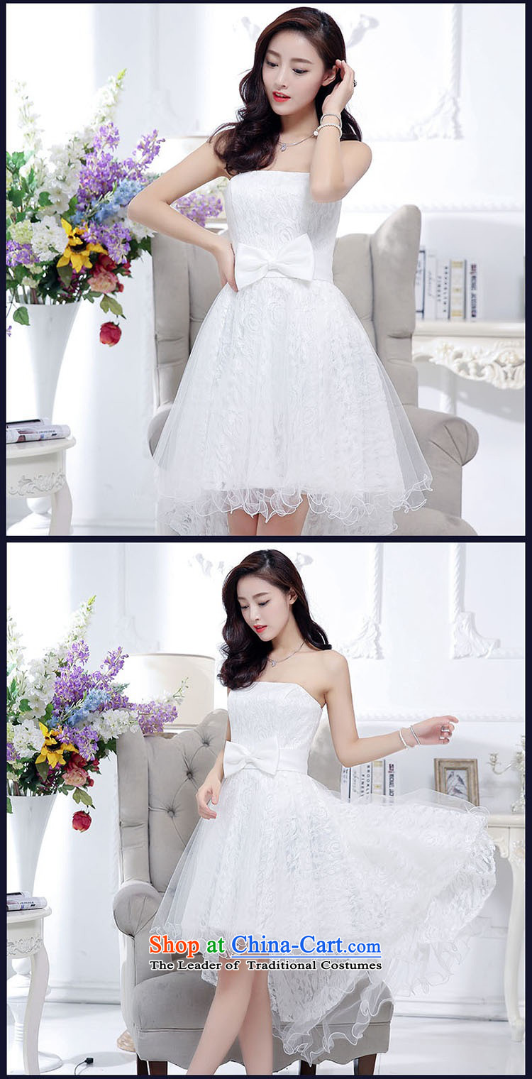 2015 Autumn and Winter, stylish Sau San Foutune Bow Ties With chest lace dresses Bridal Services evening dresses temperament gentlewoman long skirt as Princess skirt sweet bridesmaid services RED M picture, prices, brand platters! The elections are supplied in the national character of distribution, so action, buy now enjoy more preferential! As soon as possible.