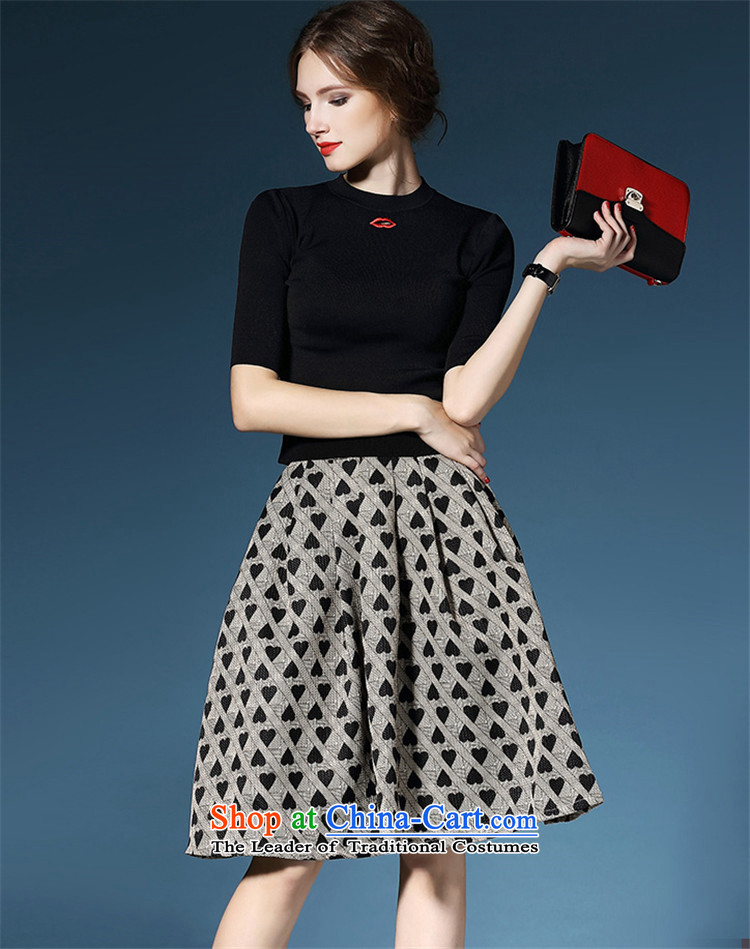 Marguerite Mr Dagnall autumn MARDILE trendy new products in 2015 wild cuff stamp skirt two kits dresses kit black M picture, prices, brand platters! The elections are supplied in the national character of distribution, so action, buy now enjoy more preferential! As soon as possible.