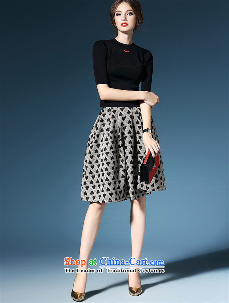 Marguerite Mr Dagnall autumn MARDILE trendy new products in 2015 wild cuff stamp skirt two kits dresses kit black M picture, prices, brand platters! The elections are supplied in the national character of distribution, so action, buy now enjoy more preferential! As soon as possible.