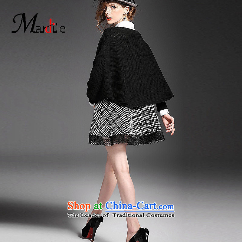 Maria di America  2015 MARDILE new shirt collar Knitted Shirt kit skirt two kits, stylish skirts , Princess Di Color Picture Lok (MARDILE) , , , shopping on the Internet