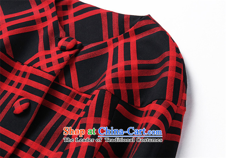 Maria di America 2015 MARDILE in the fall of President of fashionable trend lapel plaid pants and casual jacket female kit red figure M picture, prices, brand platters! The elections are supplied in the national character of distribution, so action, buy now enjoy more preferential! As soon as possible.