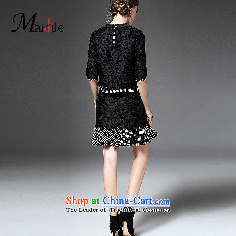 Maria di America 2015 MARDILE new president and sexy autumn billowy flounces half skirt autumn replacing jacquard shirt color pictures , L, Mary Trend Mr Dagnall (MARDILE) , , , shopping on the Internet