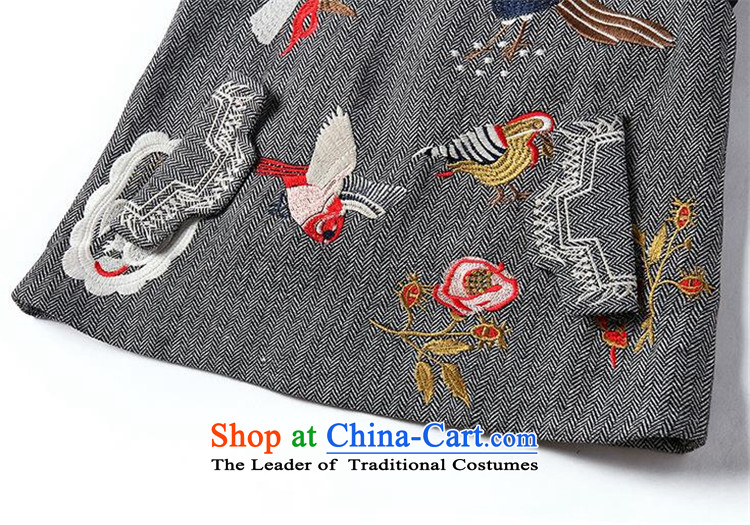 Maria di America 2015 MARDILE autumn and winter new women's western style embroidery? shorts kit gross two kits gray M picture, prices, brand platters! The elections are supplied in the national character of distribution, so action, buy now enjoy more preferential! As soon as possible.