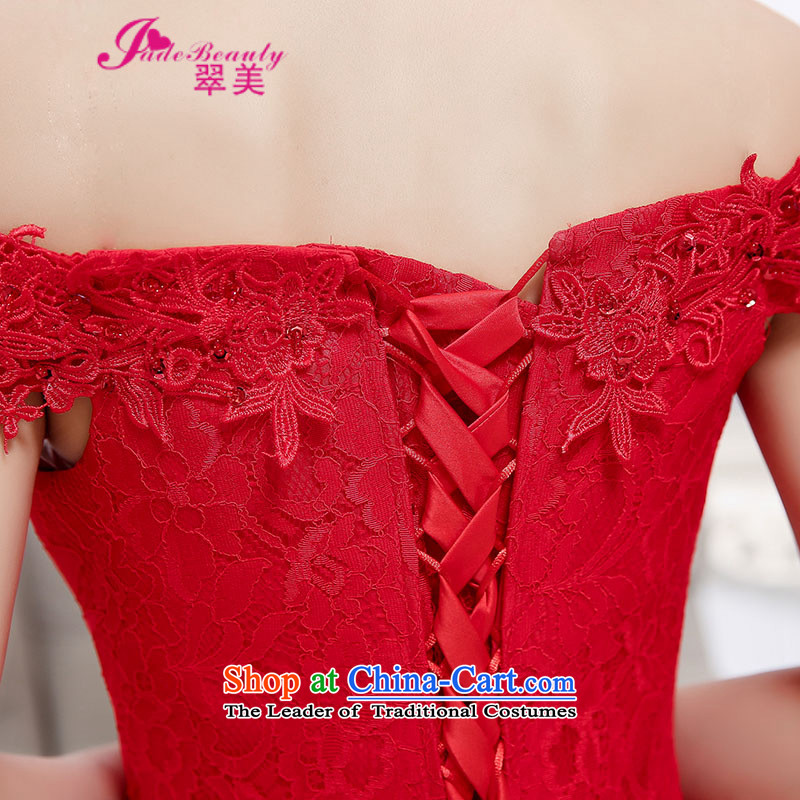 The Hong Kong evening dresses new bows services 2015 bride bridesmaid to service a field for long bridesmaid services under the auspices of evening dresses red S youth space (space) youth , , , shopping on the Internet