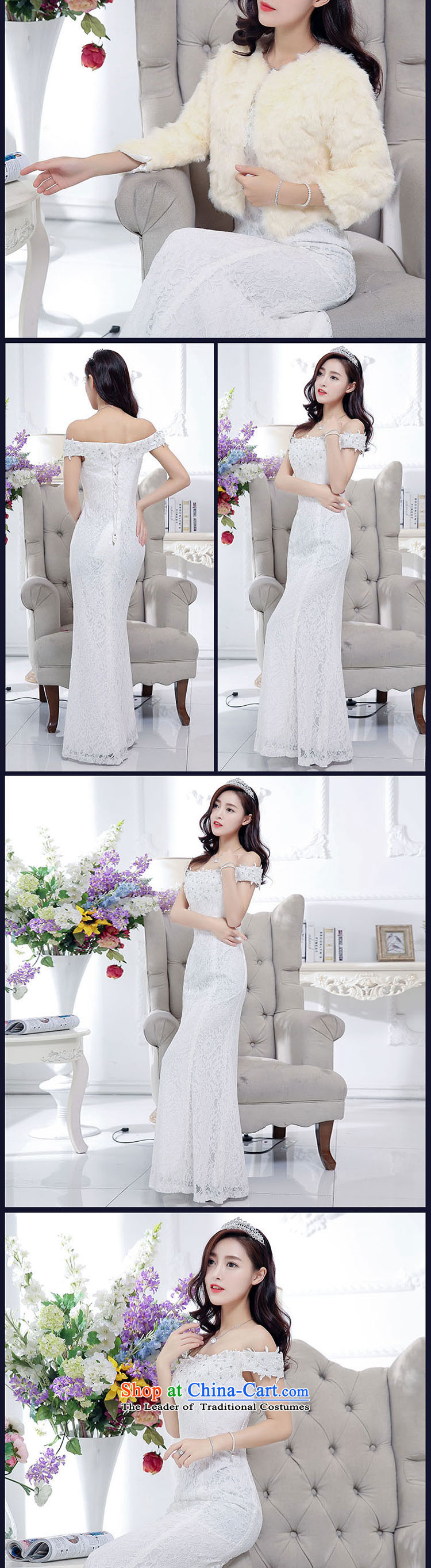 Mei Lin Shing 2015 autumn and winter new bride wedding dress female wedding services shoulder the word bows Sau San crowsfoot long skirt red XL Photo, prices, brand platters! The elections are supplied in the national character of distribution, so action, buy now enjoy more preferential! As soon as possible.