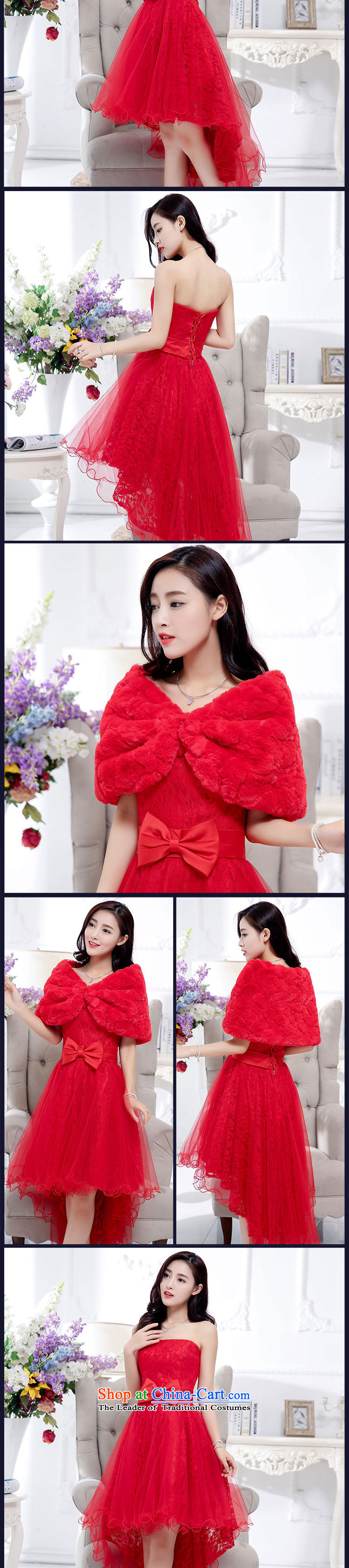Mei Lin Shing 2015 new dresses dresses temperament and chest wedding Top Loin video thin black small belly evening dresses purple L picture, prices, brand platters! The elections are supplied in the national character of distribution, so action, buy now enjoy more preferential! As soon as possible.