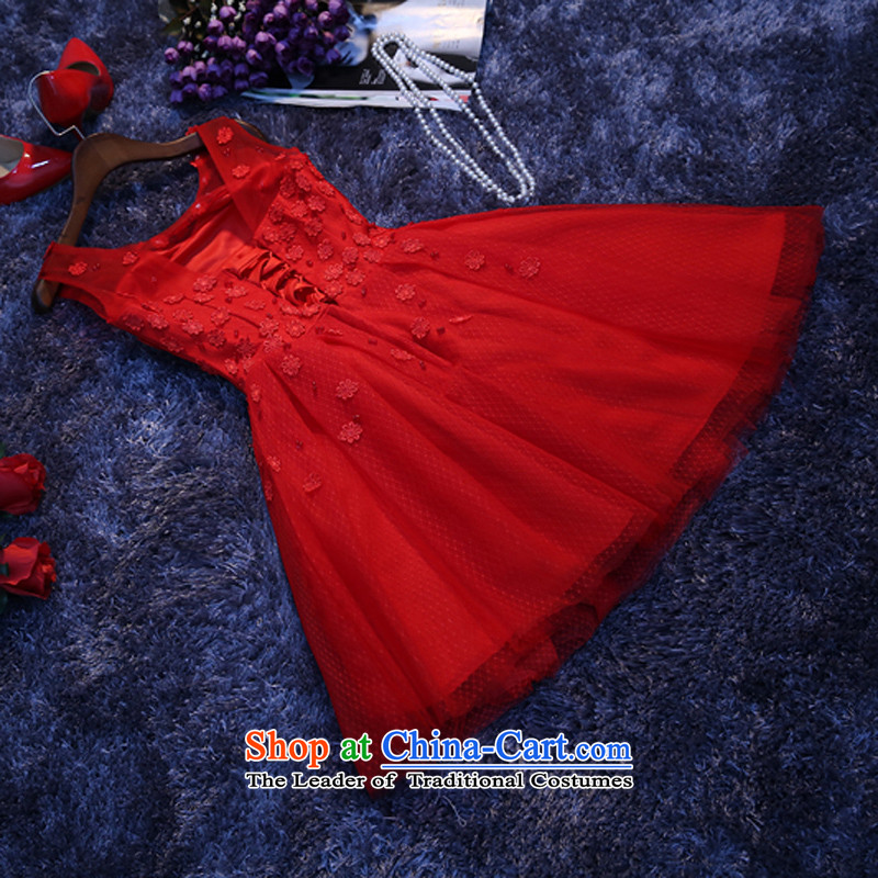 Purple bridesmaid service in a small chest anointed skirt dress evening dresses 2015 New banquet female red , l, according to Sau San Lena (YILAINA) , , , shopping on the Internet