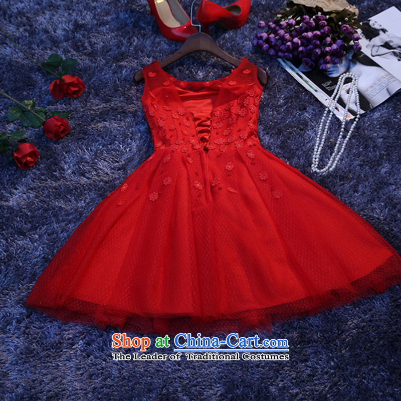 Purple bridesmaid service in a small chest anointed skirt dress evening dresses 2015 New banquet female red , l, according to Sau San Lena (YILAINA) , , , shopping on the Internet