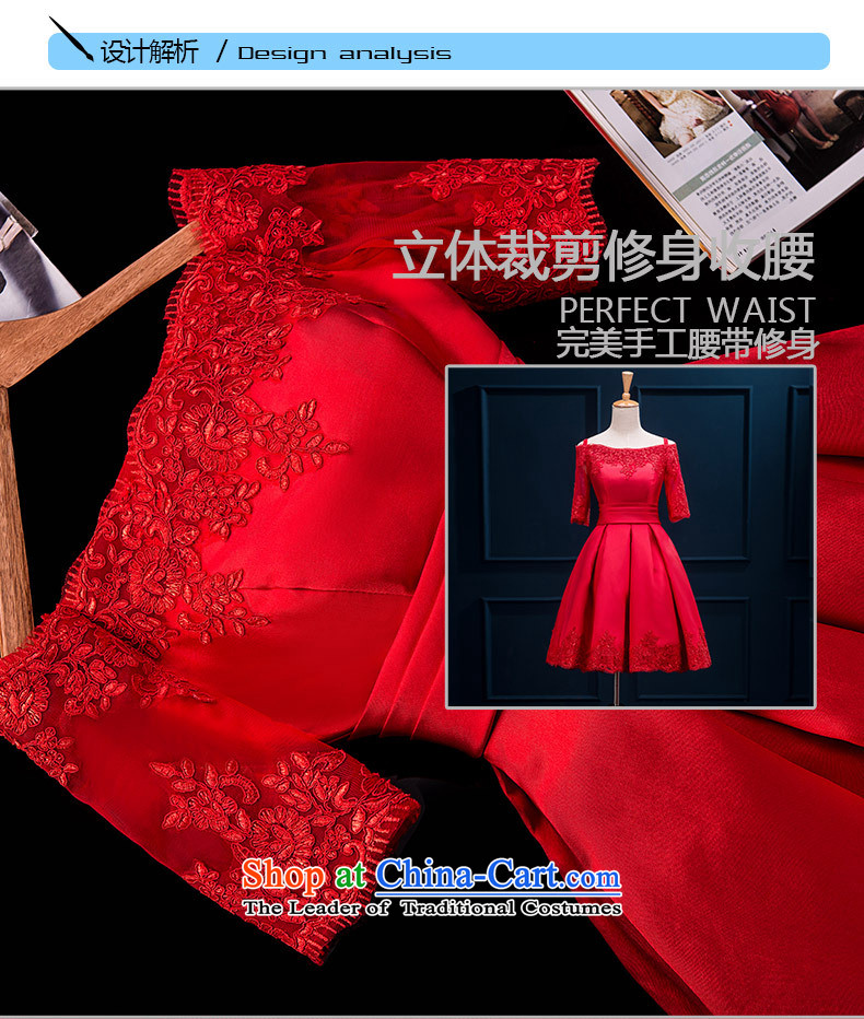 On the following new paragraph 2015 autumn and winter evening dresses marriage bows services word bride shoulder, Sau San banquet dresses short moderator dresses female satin back to door service champagne color S picture, prices, brand platters! The elections are supplied in the national character of distribution, so action, buy now enjoy more preferential! As soon as possible.