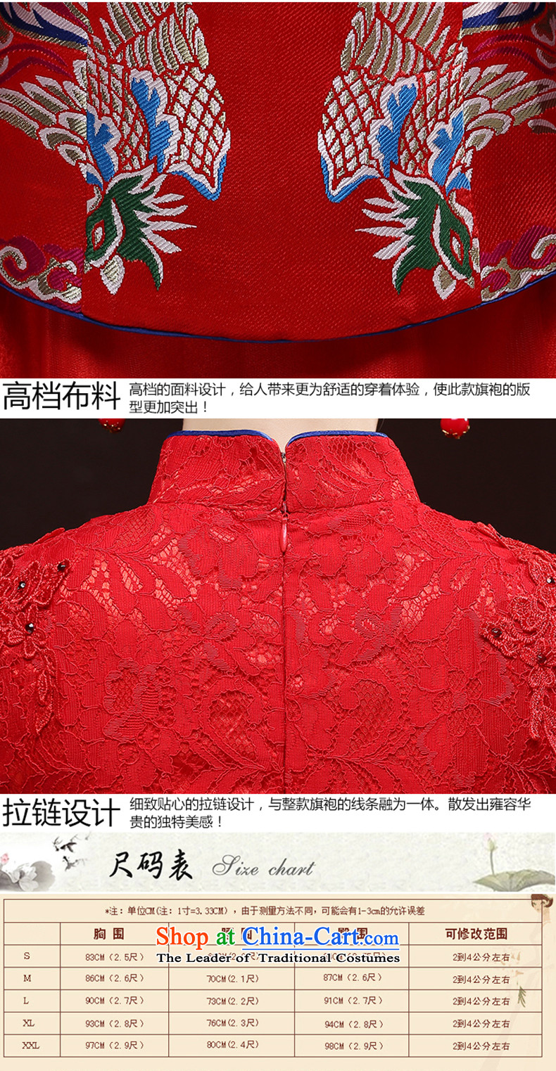 Toasting champagne bride services cheongsam long-serving New Sau San groups of Chinese wedding dresses retro improved wedding dress red xxl picture, prices, brand platters! The elections are supplied in the national character of distribution, so action, buy now enjoy more preferential! As soon as possible.