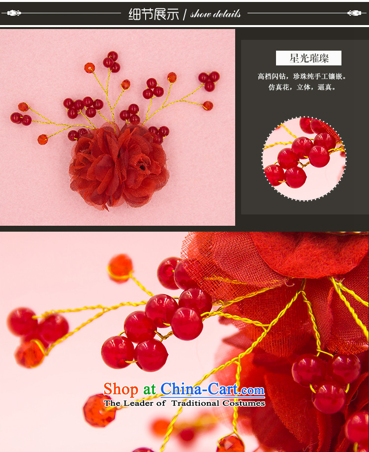 Ferrara 2015 new bride Head Ornaments pearl white/red flower irrepressible wedding accessories accessories Head Ornaments Red 1 pictures, prices, brand platters! The elections are supplied in the national character of distribution, so action, buy now enjoy more preferential! As soon as possible.