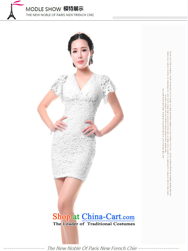 Optimize fruit shop 2015 Summer bell female lace engraving dresses short skirts and sexy Dress Short of black L picture, prices, brand platters! The elections are supplied in the national character of distribution, so action, buy now enjoy more preferential! As soon as possible.