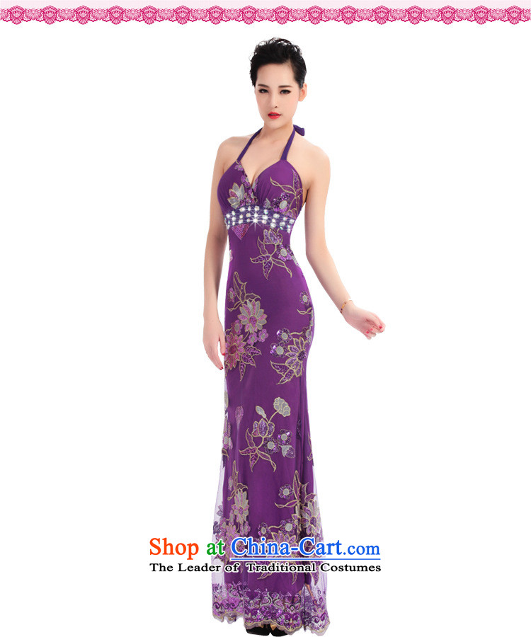 Optimize fruit shop 2015 Spring bell new sexy will dress long evening dresses Sau San female brown XS picture, prices, brand platters! The elections are supplied in the national character of distribution, so action, buy now enjoy more preferential! As soon as possible.