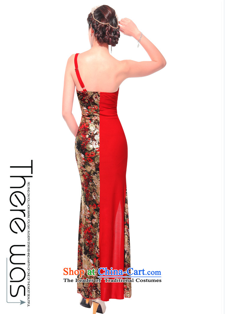 Optimize fruit shop 2015 Summer bell sexy female nightclubs dresses long banquet dinner dress will shoulder black S picture, prices, brand platters! The elections are supplied in the national character of distribution, so action, buy now enjoy more preferential! As soon as possible.