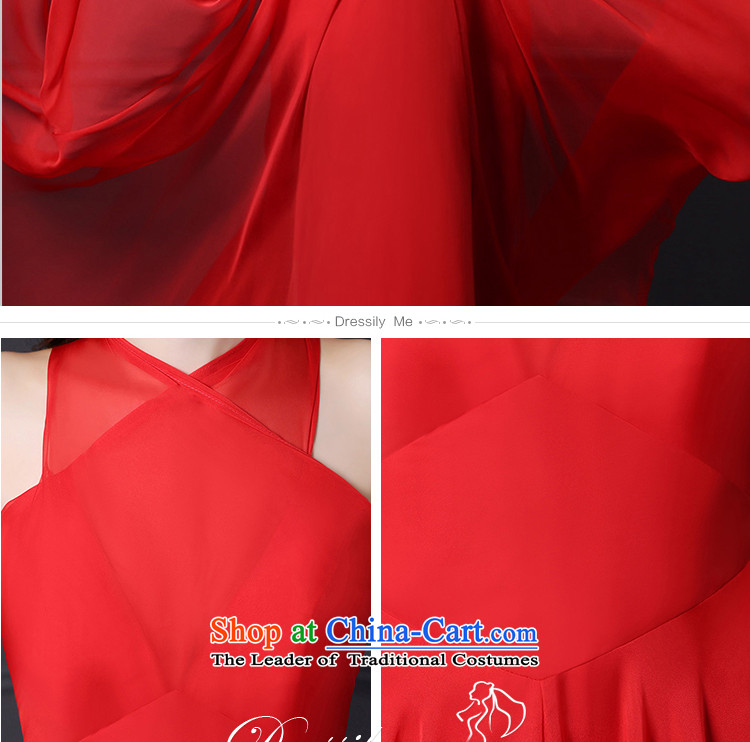 Custom dresses dressilyme 2015 new red chiffon straps stylish reception party of a wedding dress bows service evening red L picture, prices, brand platters! The elections are supplied in the national character of distribution, so action, buy now enjoy more preferential! As soon as possible.
