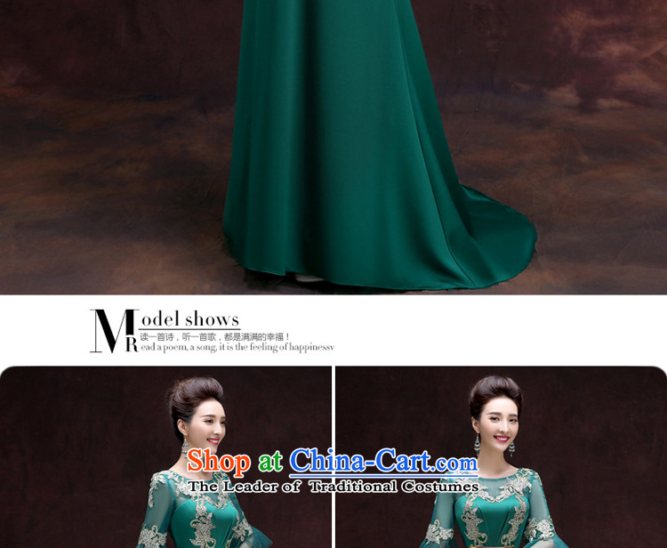 The privilege of serving-leung evening dresses 2015 Ms. New banquet Toastmaster of dress long stylish bridesmaid dresses skirt girl¡¢greeen service S picture, prices, brand platters! The elections are supplied in the national character of distribution, so action, buy now enjoy more preferential! As soon as possible.