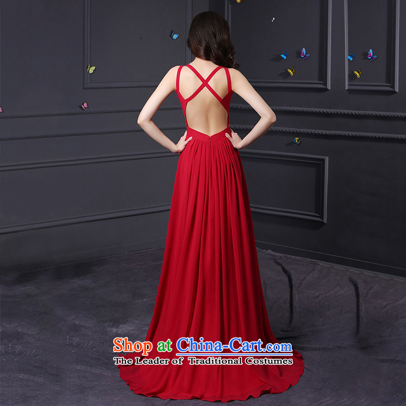 Custom dresses dressilyme 2015 new chiffon hanging strap in the history of the waist version A back on the evening dresses reception wedding services custom color bows tailored ,DRESSILY OCCASIONS ME WEAR ON-LINE,,, shopping on the Internet