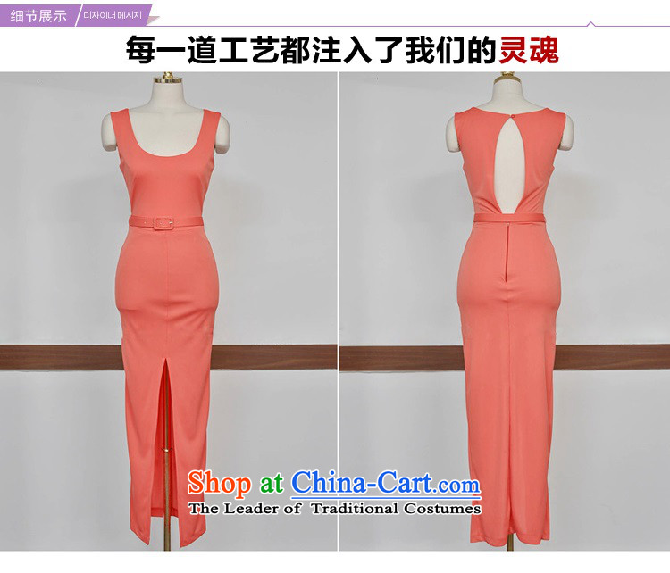 Stephanie (daigeni song generation) 2015 new product version won back the forklift truck and sexy package and vest dress pink dresses M picture, prices, brand platters! The elections are supplied in the national character of distribution, so action, buy now enjoy more preferential! As soon as possible.
