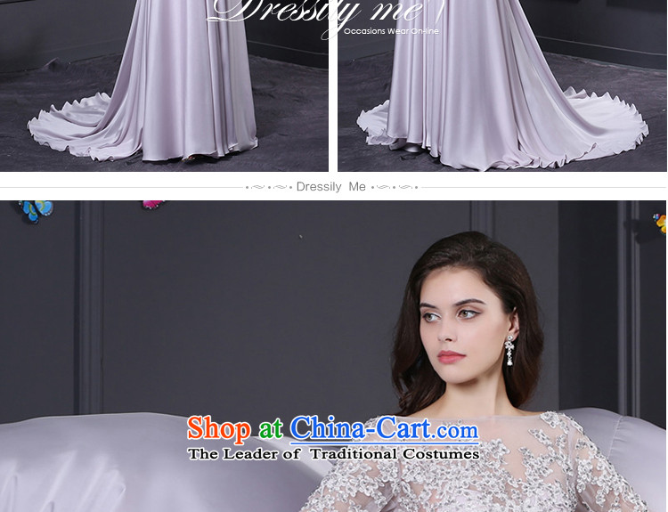 2015 Autumn dressilyme custom dress new lace back a long-sleeved Pullover long reception party evening banquet at the wedding dress custom color pictures, prices, XS brand platters! The elections are supplied in the national character of distribution, so action, buy now enjoy more preferential! As soon as possible.