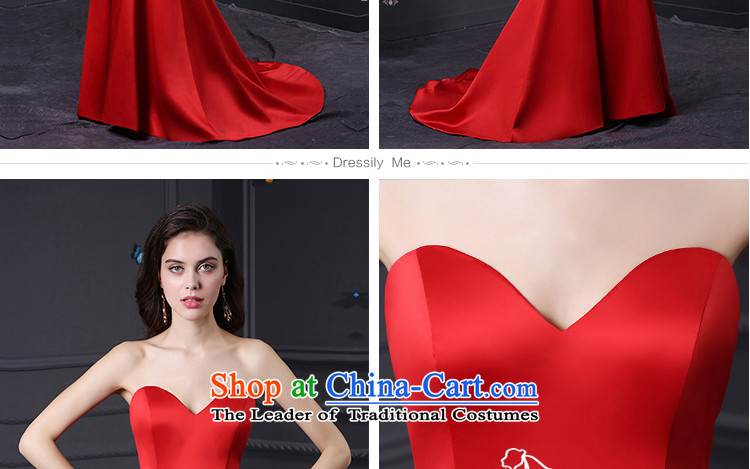Custom dresses dressilyme 2015 new red satin chest wiping the long reception party wedding dresses bows service evening bridesmaids custom color pictures, prices, XXSTOXL) Brand platters! The elections are supplied in the national character of distribution, so action, buy now enjoy more preferential! As soon as possible.