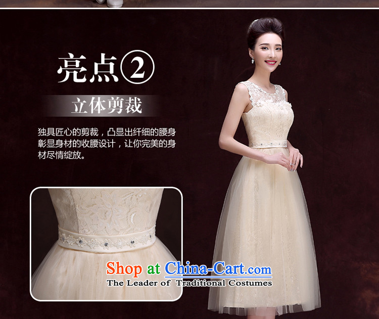 The privilege of serving-leung bridesmaid dress 2015 new bridesmaid to champagne color in the medium to long term in a small dress bridesmaid mission sister skirt dress A shoulder in long -609-, champagne color bridesmaid service 2XL Photo, prices, brand platters! The elections are supplied in the national character of distribution, so action, buy now enjoy more preferential! As soon as possible.