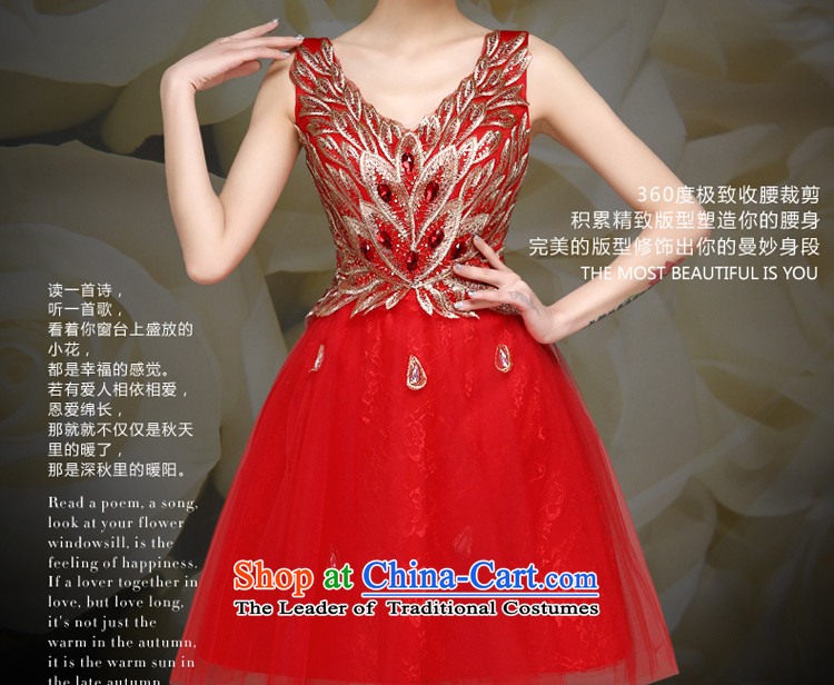 The privilege of serving-leung bows services evening dresses 2015 new bride dress small dress female short of marriage, sister skirt champagne color L picture, prices, brand platters! The elections are supplied in the national character of distribution, so action, buy now enjoy more preferential! As soon as possible.