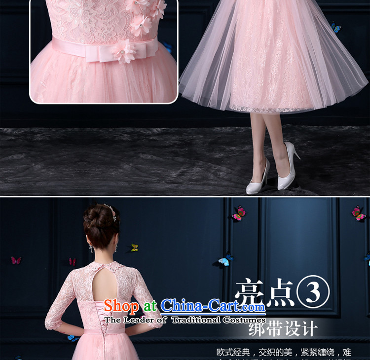 The privilege of serving-leung bridesmaid services Pink 2015 new bridesmaid dress in stylish girl long dresses and sisters in small bridesmaid PETTICOAT -801-V) for pictures, prices, 3XL brand platters! The elections are supplied in the national character of distribution, so action, buy now enjoy more preferential! As soon as possible.
