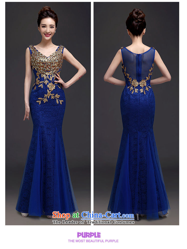 Dress long 2015 new marriages toasting champagne evening dress shoulders lace Phoenix sexy back banquet service deep red tailored customer service contact pictures, prices, brand platters! The elections are supplied in the national character of distribution, so action, buy now enjoy more preferential! As soon as possible.