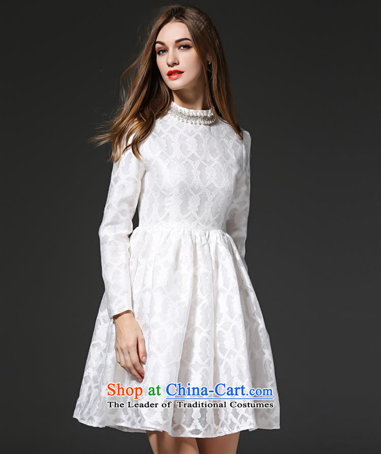 Kou *2015 spirit skirt lace nail drill Sau San moderator banquet dinner dress White XL Photo, prices, brand platters! The elections are supplied in the national character of distribution, so action, buy now enjoy more preferential! As soon as possible.