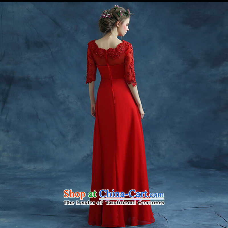 Pure Love bamboo yarn banquet evening dresses of the new spring 2015 stylish bride red dress bows services pregnant women long Ultra video thin red tailored please contact customer service, pure love bamboo yarn , , , shopping on the Internet