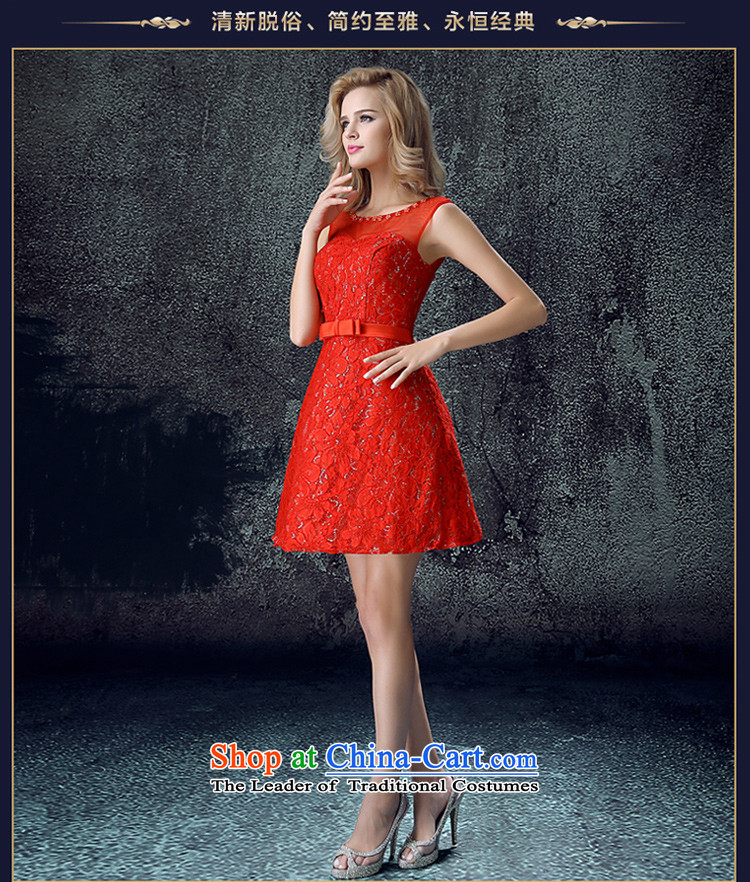 Toasting champagne bride services 2015 new women's autumn and winter field shoulder bags shoulder short of the betrothal wedding dress banquet evening dresses red L picture, prices, brand platters! The elections are supplied in the national character of distribution, so action, buy now enjoy more preferential! As soon as possible.