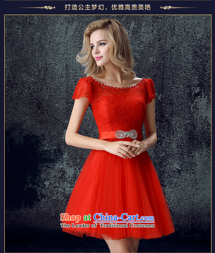 Toasting champagne bride services 2015 new women's autumn and winter field shoulder bags shoulder short of the betrothal wedding dress banquet evening dresses red XXL picture, prices, brand platters! The elections are supplied in the national character of distribution, so action, buy now enjoy more preferential! As soon as possible.