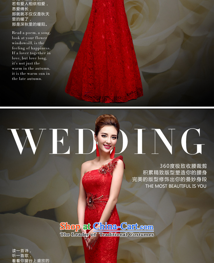 The privilege of serving-leung bows services evening dresses 2015 new red bride wedding dress long to align the evening drink service crowsfoot Red 2XL Photo, prices, brand platters! The elections are supplied in the national character of distribution, so action, buy now enjoy more preferential! As soon as possible.